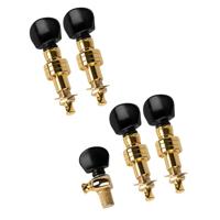 Ortega OTMBJDC-GO 4+1 Banjo Tuning Machines Gold stemmechanieken voor banjo - thumbnail