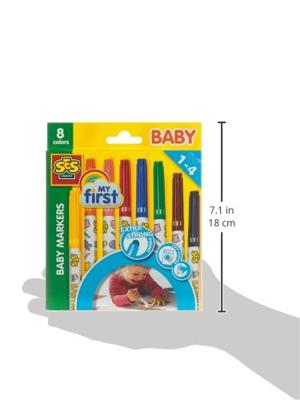 SES my first baby markers, 8st.