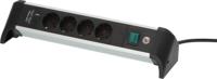 Brennenstuhl Alu-Office-Line Stekkerdoos Met Usb Power Delivery Usb-Laadfunctie 4-Voudig 1,8 M H05Vv-F 3G1.5 - 1391040420 - thumbnail