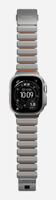 Nomad Stratos Titanium Strap Apple Watch 44mm / 45mm / 46mm / 49mm Naturel/Ultra Orange - thumbnail