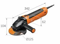 Fein CG15-125BL Inox 72250760000 Haakse slijper 125 mm 1500 W - thumbnail