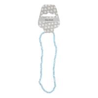 Creativ Company Facet kralen zeeblauw, 100st. - thumbnail