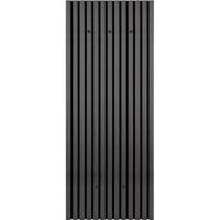 Kapstok - Trion Geve - Wandgarderobe - 50x125cm - Antraciet - MDF - thumbnail