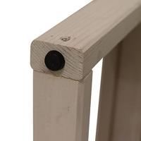 Siena Garden Belina Box S 6451 Plantenbak Dennenhout, Kunststof Natuur - thumbnail