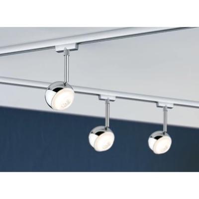 Paulmann Capsule II 230V-railsysteem lamp URail LED vast ingebouwd 6 W LED Chroom (mat), Chroom Paulmann Capsule II 230V-railsysteem lamp URail LED vast ingebouwd 6 W LED Chroom (mat), Chroom