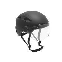 Falkx Helm vizier 59-61 cm matzwart maat l - thumbnail
