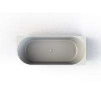 Ligbad Arqua Pinto Hoekbad 180x80 cm Rechts Mat Wit - thumbnail