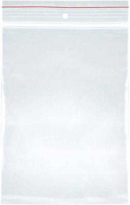 OFFICE products gripsealzakje, transparant, pak van 100 stuks, ft 80 x 120 mm