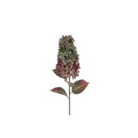 Kunstbloem paniculata hydrangea groen - thumbnail