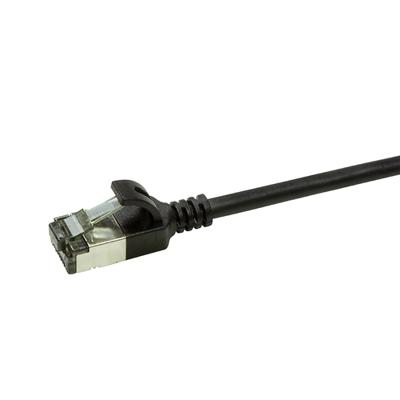LogiLink CQ9053S RJ45 Netwerkkabel, patchkabel CAT 6A U/FTP 2.00 m Zwart Extreem dun, Vlambestendig, Flexibel, Folie afscherming, Halogeenvrij, Snagless, LogiLink CQ9053S RJ45 Netwerkkabel, patchkabel CAT 6A U/FTP 2.00 m Zwart Extreem dun, Vlambestendig, Flexibel, Folie afscherming, Halogeenvrij, Snagless,