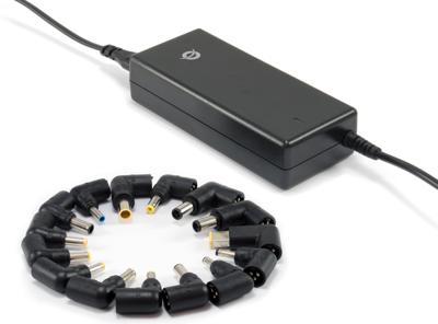 Conceptronic cnb90t15 universal notebook charger 90w incl. 15 charging tips, notebook, indoor, 90 w,