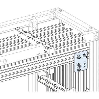 Schneider Electric LVS04604 PrismaSeT-P, Linergy LGYE, verbinding, kort verticaal, 2000-2500A Verdeelkastaccessoire 1 stuk(s)