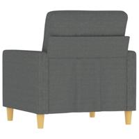 Fauteuil 60 cm stof donkergrijs - thumbnail