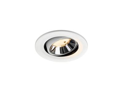 SLV InbouwspotNuminos Move S wit/chroom 2700K - 55gr - 1009504