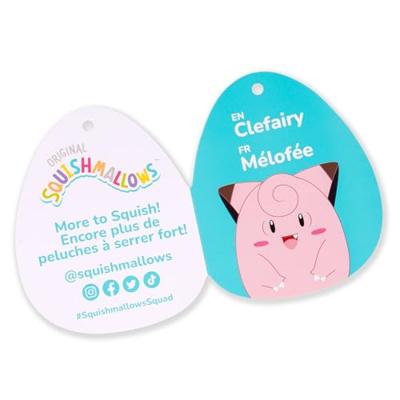 Squishmallows Pokémon knuffel Clefairy - 25 cm