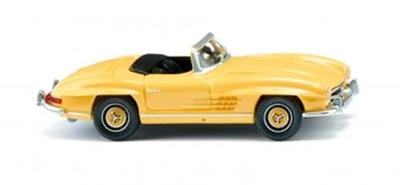 Wiking 083409 H0 Auto Mercedes Benz 300 SL Roadster - geel