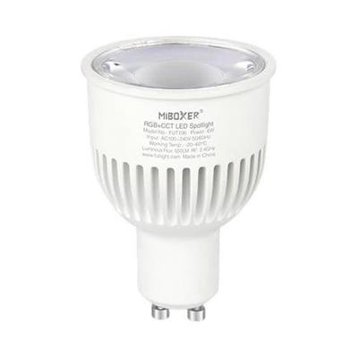 MiBoxer RGB-CCT LED GU10 6W RF 2.4G - LED0211 MiBoxer RGB-CCT LED GU10 6W RF 2.4G - LED0211
