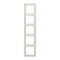 Jung LS985W Frame 5-voudig LS 990 Crème-wit 1 stuk(s) - thumbnail