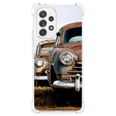 Samsung Galaxy A53 5G Anti-shock Hoesje met foto Vintage Auto Samsung Galaxy A53 5G Anti-shock Hoesje met foto Vintage Auto