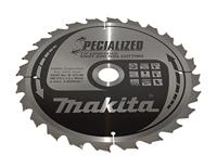 Makita Accessoires Cirkelzaagblad | Hout | Tipe 270X30X2,6 24T 23G - B-33146 - thumbnail