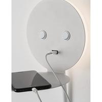 Lyora BedlampjeEclip wit met usb - 9173281 - thumbnail
