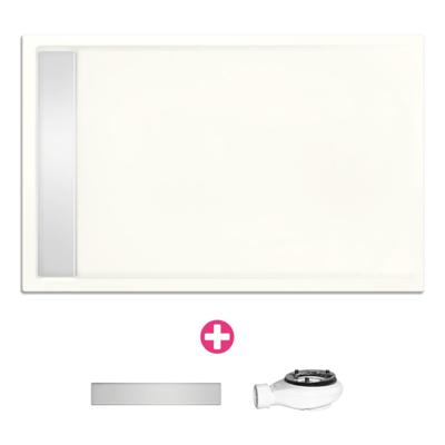 MegaBath Douchebak Easy Tray 120X90X5 cm Wit Mat Of Glans - Douchebak Mat Wit MegaBath Douchebak Easy Tray 120X90X5 cm Wit Mat Of Glans - Douchebak Mat Wit