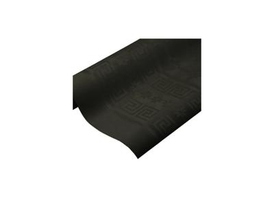 Wicotex Damast papier zwart 1.20x8m