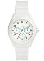 Horlogeband (Band + Kastcombinatie) Fossil ES4064 Silicoon Wit 18mm - thumbnail