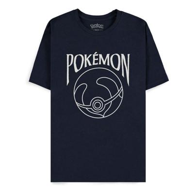 Pokémon T-Shirt Navy Heal Ball Size L