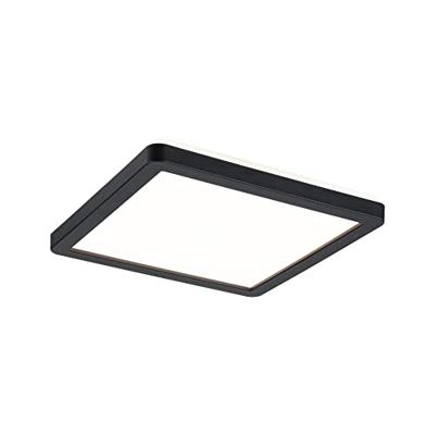 Paulmann 71000 P Atria Shine 11,2W 3000K 190x190 sz Ks LED-plafondlamp LED LED 11.2 W Zwart