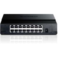 TP-Link TL-SF1016D 16-Port 10/100 Mbps Desktop Ethernet Switch/Hub, Ethernet Splitter, Plug & Play, no configuration required, Black - thumbnail