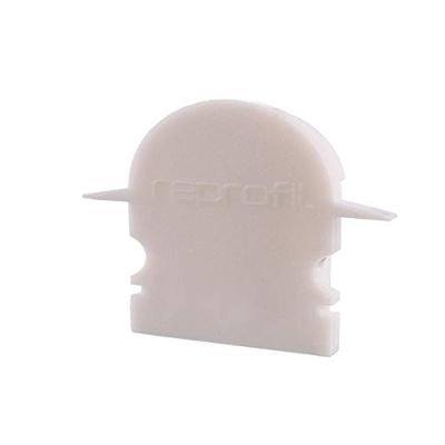 Deko Light 979650 Endkappe R-ET-02-15 Set 2 Stk, Weiß Profieleindkap Kunststof (l x b x h) 30 x 6 x 24 mm 1 stuk(s)