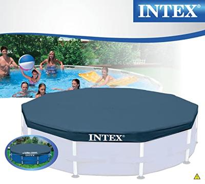 Intex afdekzeil zwembad frame ø 305 cm - thumbnail
