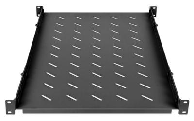Intellinet 714716 19 inch Apparaatbodem voor patchkast 1 HE Geschikt voor kastdiepte: 1000 mm Zwart (RAL 9004, mat)