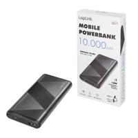 LogiLink PA0275 Accupack 10000 mAh Quick Charge 3.0, Fast Charge, USB PD 2.0 LiPo Zwart - thumbnail