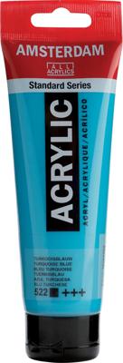 Royal Talens Amsterdam Acrylverf 120 ml - Turkooisblauw 522