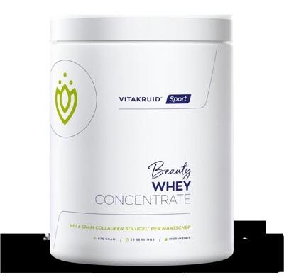 Vitakruid Beauty Whey protein met 5 gr Collageen Solugel 675 Gram