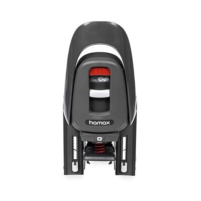 HAMAX Caress + carrier adapter - gray / red