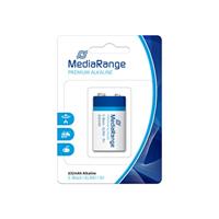 MediaRange MRBAT107 (Batterij-Basiscilindrische vorm 9 V) Zwart Blauw - thumbnail