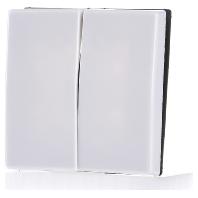 Schakelwip wit serieschakelaar AS500 bedieningsknop Jung - thumbnail