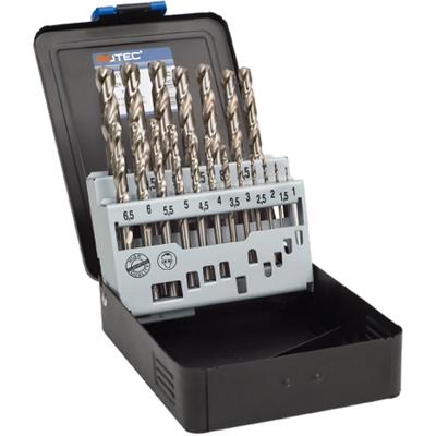 Rotec Spiraalborenset 1-10x0.5mm hss-g 19-delig