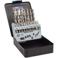 Rotec Spiraalborenset 1-10x0.5mm hss-g 19-delig - thumbnail