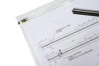Topprotect bouwtekeninghoes - A0 - 90 x 125cm - met ritssluiting - thumbnail