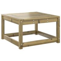 Tuinvoetenbank met kussen gempregneerd grenenhout - thumbnail