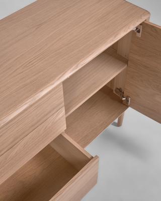 Kave Home Dressoir 'Lenon' Eikenhout, 200cm Kave Home Dressoir 'Lenon' Eikenhout, 200cm