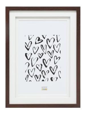 Deknudt S65KQ1 20X30 Wissellijst Papierformaat: 20 x 30 cm (b x h x d) 295 x 395 x 20 mm Bruin