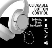 Fresh &apos;n Rebel Clam Core bluetooth Over-ear hoofdtelefoon grijs - thumbnail