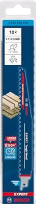 Bosch Accessories 2608900405 EXPERT „Tough Wood” S 1142 KHM-zaagblad, 10 stuks Zaagbladlengte 225 mm 10 stuk(s)