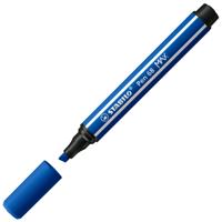 STABILO pen 68 max viltstift met dikke beitelpunt donker blauw - thumbnail