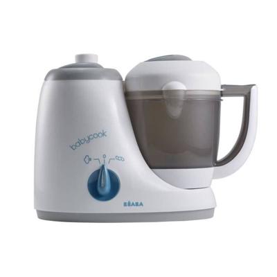 BEABA 4-in-1 babykeukenrobot - babykoek origineel grijs / blauw